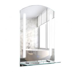 Καθρέπτης Μπάνιου με LED Φωτισμό 50 x 15.1 x 70 cm Kleankin 834-057