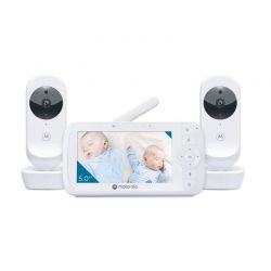 Συσκευή Παρακολούθησης Μωρού με Έγχρωμη LCD Οθόνη 5" και 2 Κάμερες Ease 35 Twin Motorola VM35-2