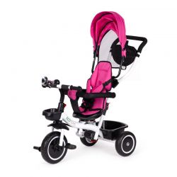 Τρίκυκλο Παιδικό Ποδήλατο - Καρότσι Χρώματος Ροζ Ecotoys YM-BT-2-Pink